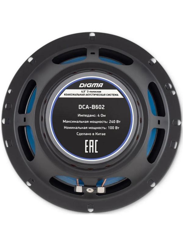 Акустическая система Digma DCA-B602, 16.5 см, 240 Вт, набор 2 шт