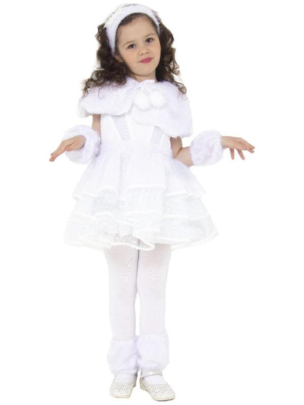 Карнавальный костюм «Снежинка Снеговичка», р. 30, рост 116 см