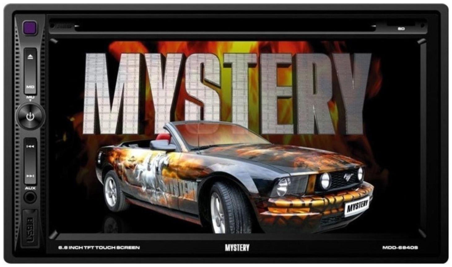 Автомагнитола с монитором 2-DIN MYSTERY MDD-6840S