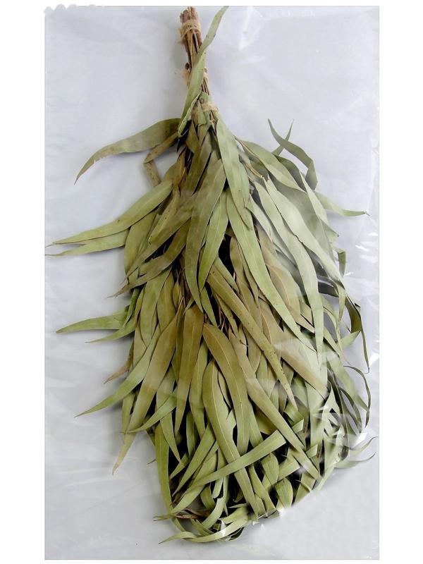 Веник для бани эвкалиптовый в упаковке