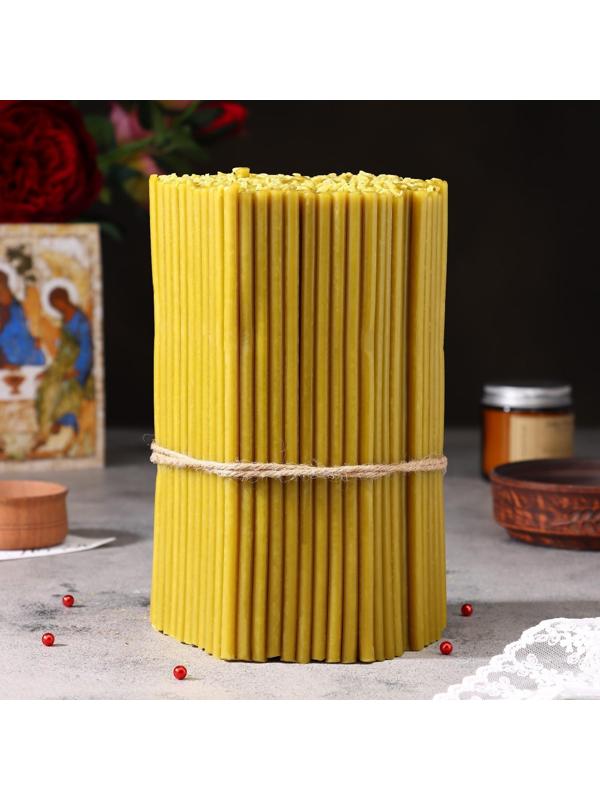 Свечи медовые №60, упаковка 2кг, парафин + медовое масло