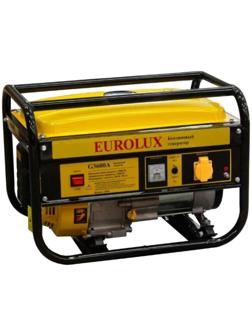 Электрогенератор Eurolux G3600A, бенз., 2.8 кВт, 6.5 л.с., 15 л, ручной старт