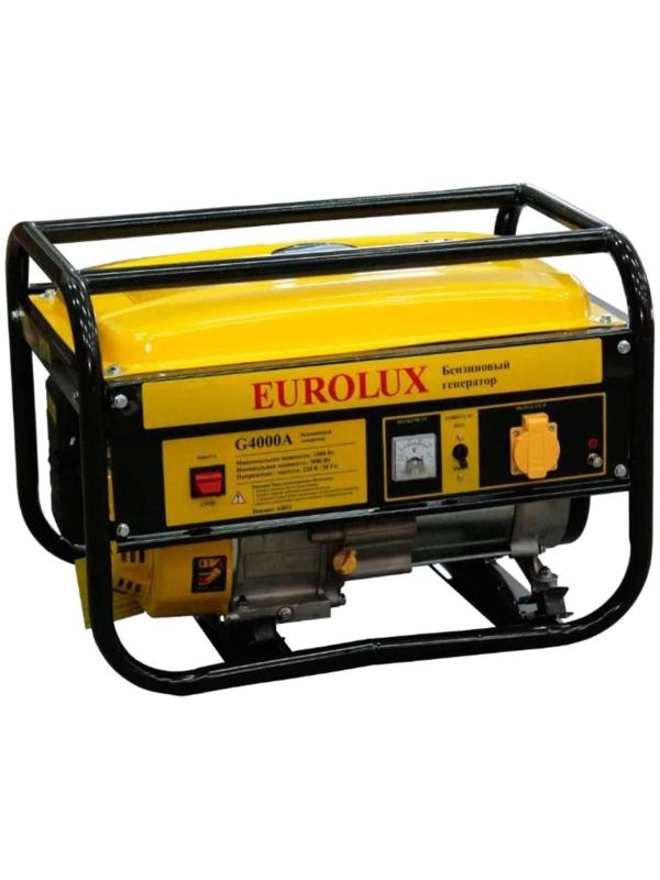 Электрогенератор Eurolux G4000A, бенз., 3.3 кВт, 220 В, 7 л.с., 15 л, ручной старт