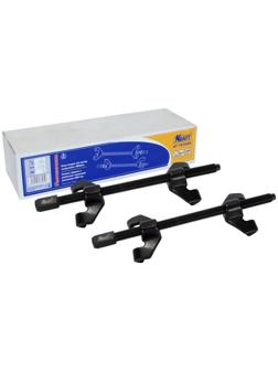 Стяжка пружин KRAFT KT701020, с двойными захватами, усиленная, Cr-V, 280 мм