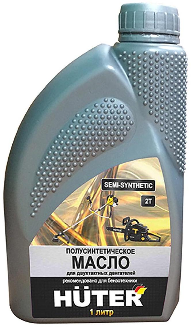 Масло Huter 2Т, для двухтактных двигателей, 1л