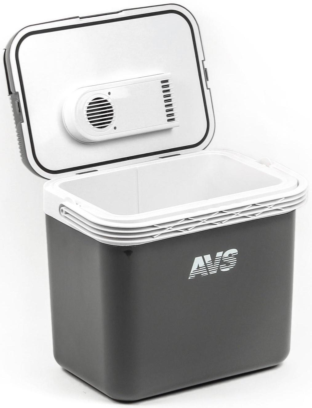 Холодильник автомобильный с функцией подогрева AVS CC-32B, 32 л, 12/220 В