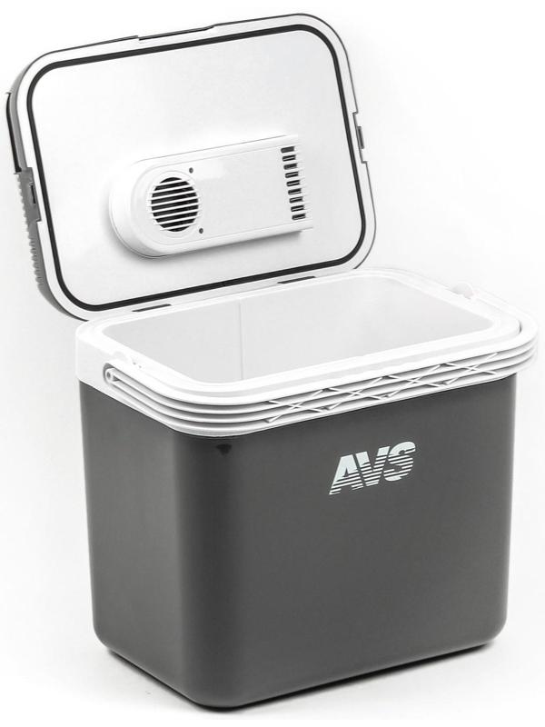 Холодильник автомобильный с функцией подогрева AVS CC-32B, 32 л, 12/220 В