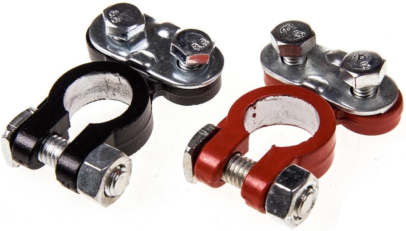 Клеммы алюминиевые Skyway СТАНДАРТ, япония/европа, S06701014