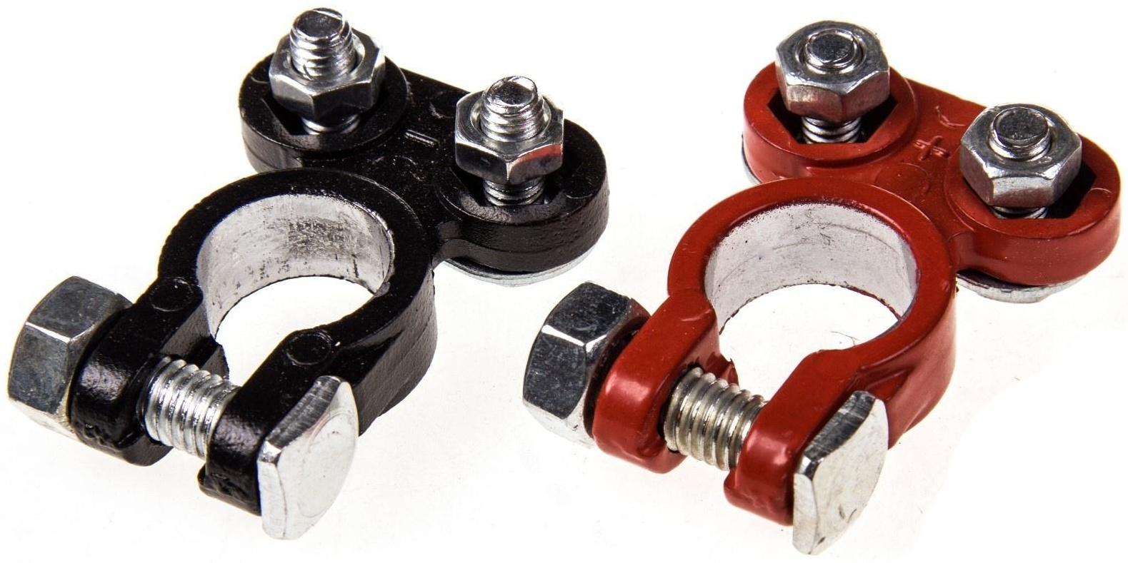 Клеммы алюминиевые Skyway СТАНДАРТ, япония/европа, S06701014