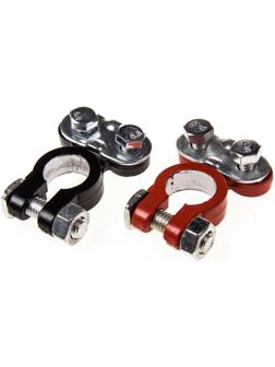 Клеммы алюминиевые Skyway СТАНДАРТ, япония/европа, S06701014