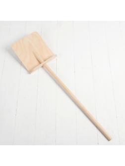 Лопата деревянная большая, размер: 72 × 14.5 см, d черенка:1,4 см