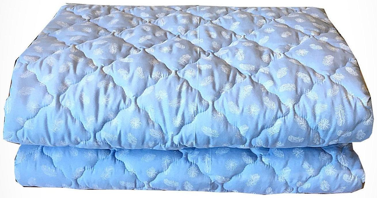 Одеяло Лебяжий пух 140х205 см 300 гр, политик, чемодан