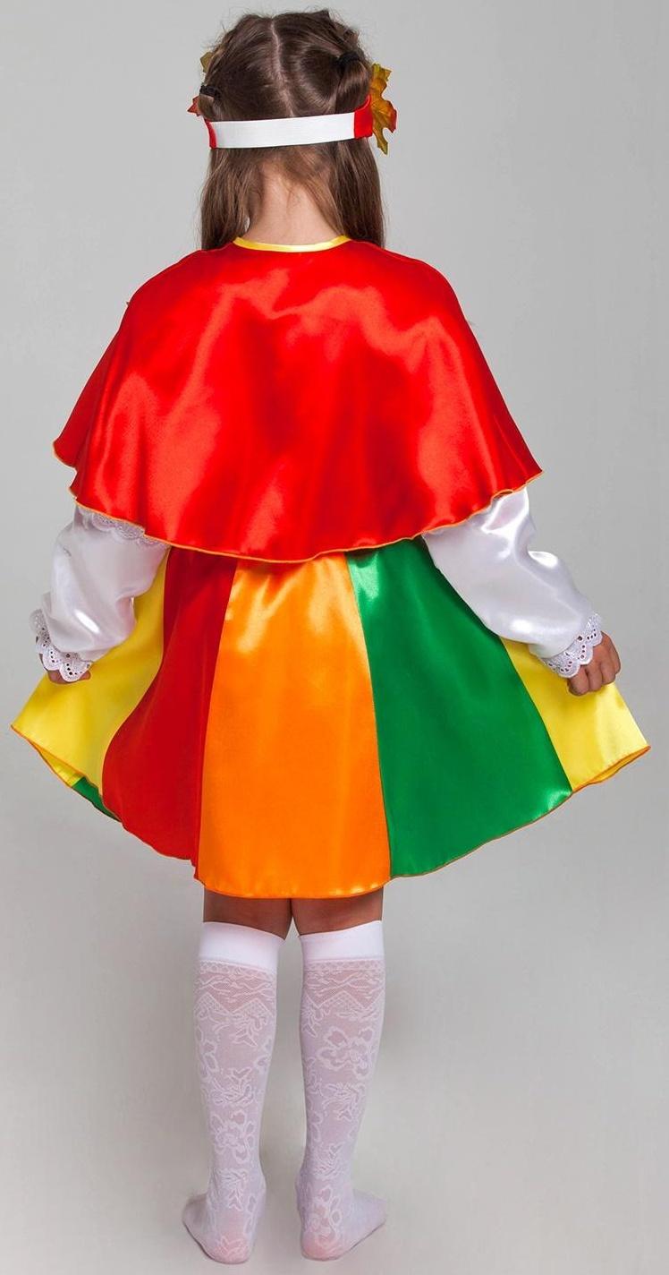 Карнавальный костюм «Осень», пелерина, юбка, повязка, р. 28, рост 98-104 см