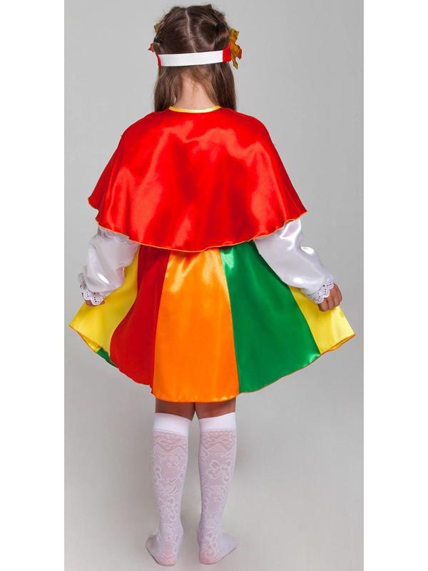 Карнавальный костюм «Осень», пелерина, юбка, повязка, р. 28, рост 98-104 см