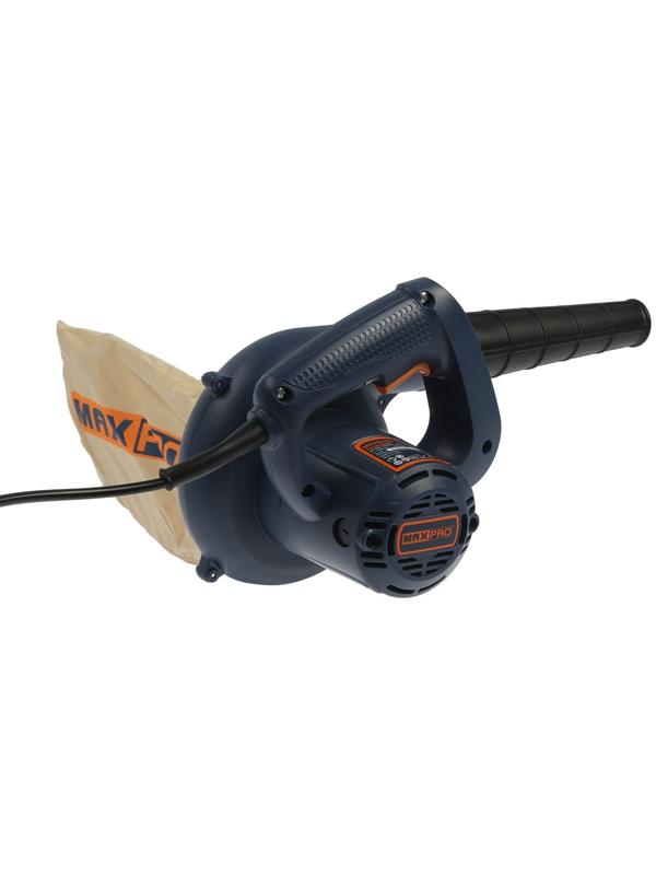 Воздуходувка-пылесос MAX-PRO 85273, 400 Вт, 14000 об/мин, 3000 л/мин, дополнительный щетки