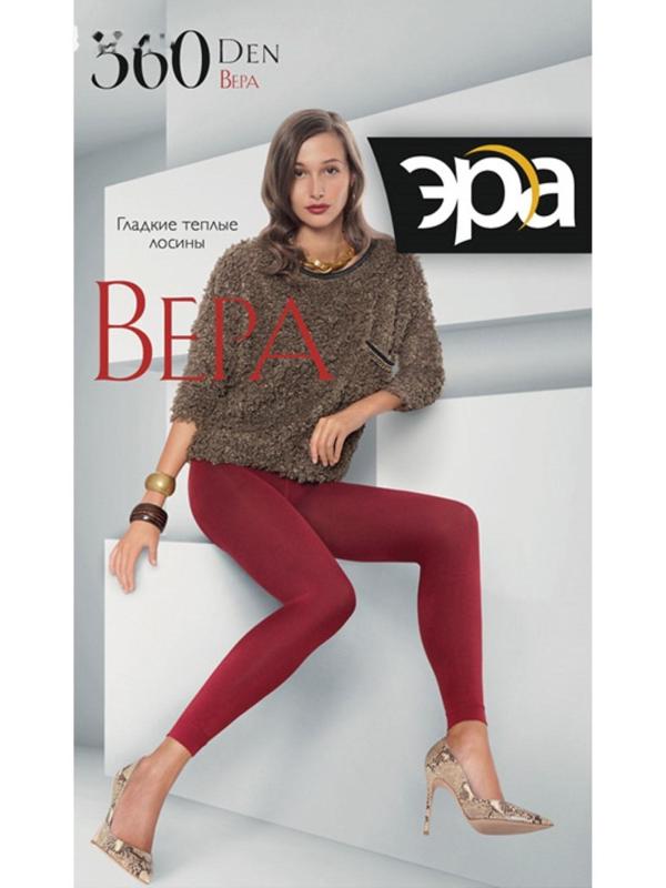 Лосины женские ЭРА Вера 360 цвет чёрный, р-р 3