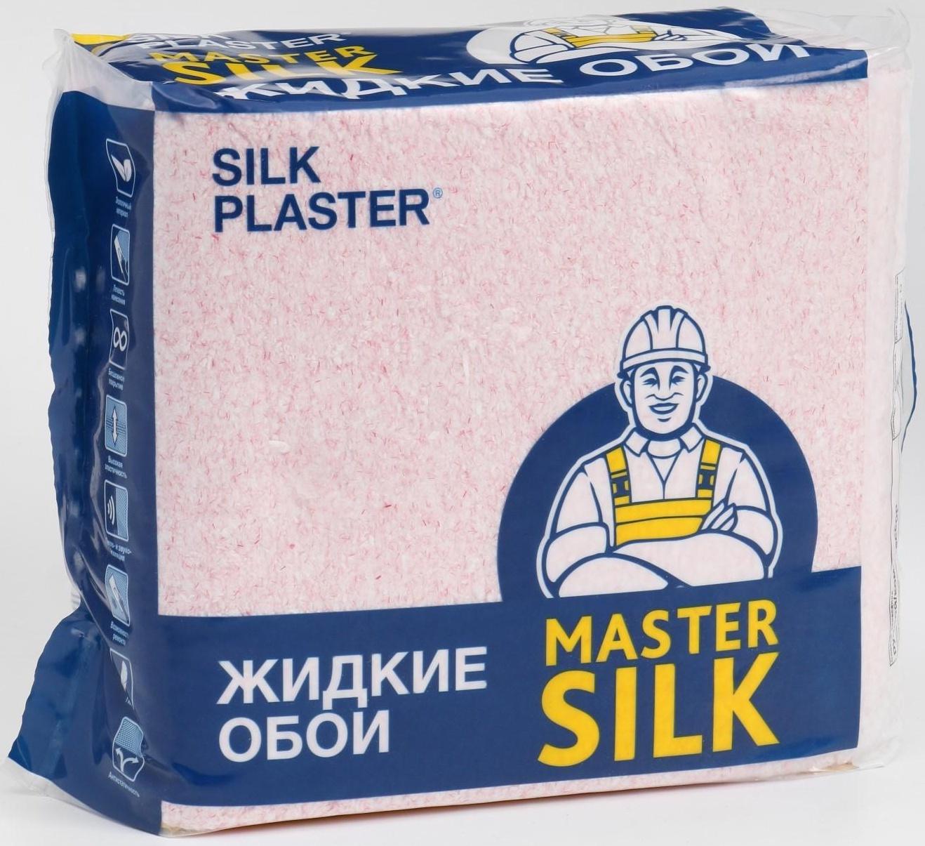 Жидкие обои MASTER SILK-122 (шелковая декоративная штукатурка), 5 м²