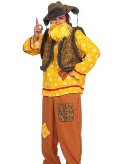 Карнавальный костюм «Дед Домовой», р. 52-54, рост 182 см