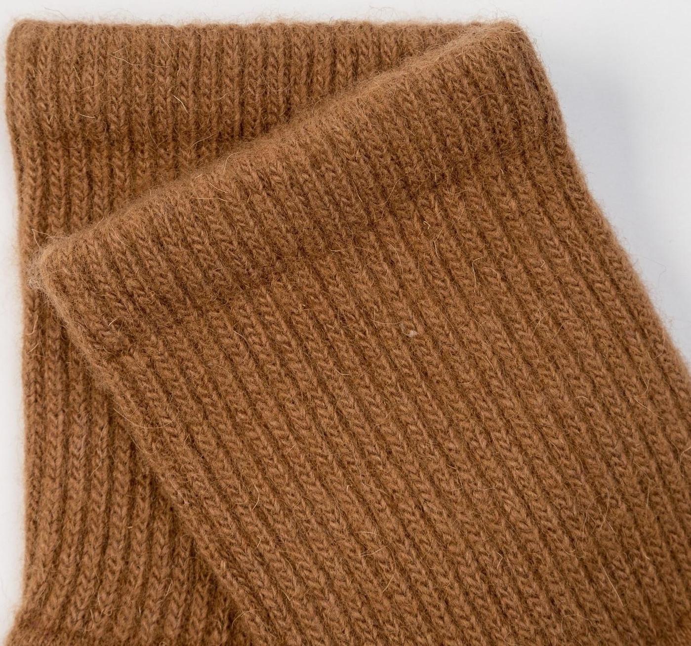 Носки мужские из монгольской шерсти, цвет рыжий, размер 27 (40-42)