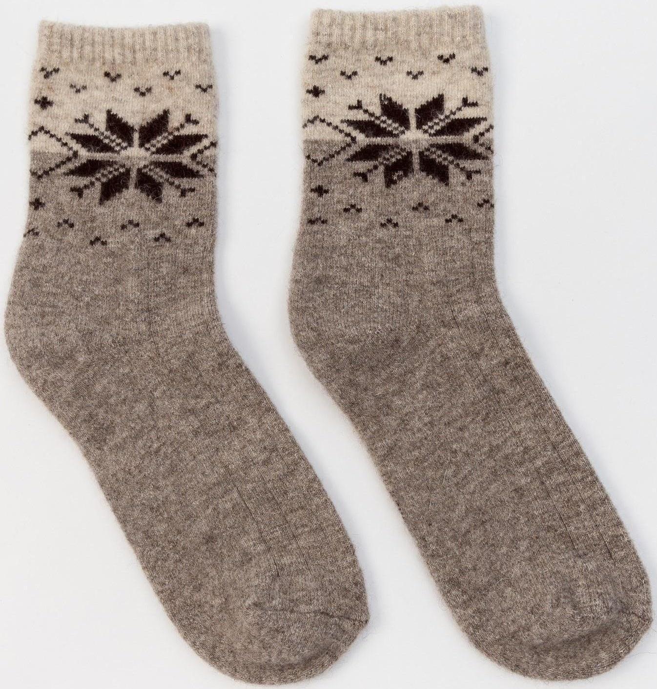 Носки мужские из монгольской шерсти 