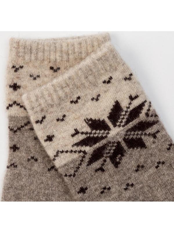 Носки мужские из монгольской шерсти 