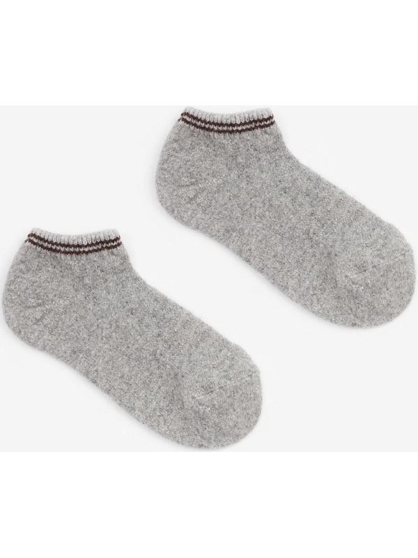 Носки женские из монгольской шерсти, цвет серый, размер 23 (34-36)