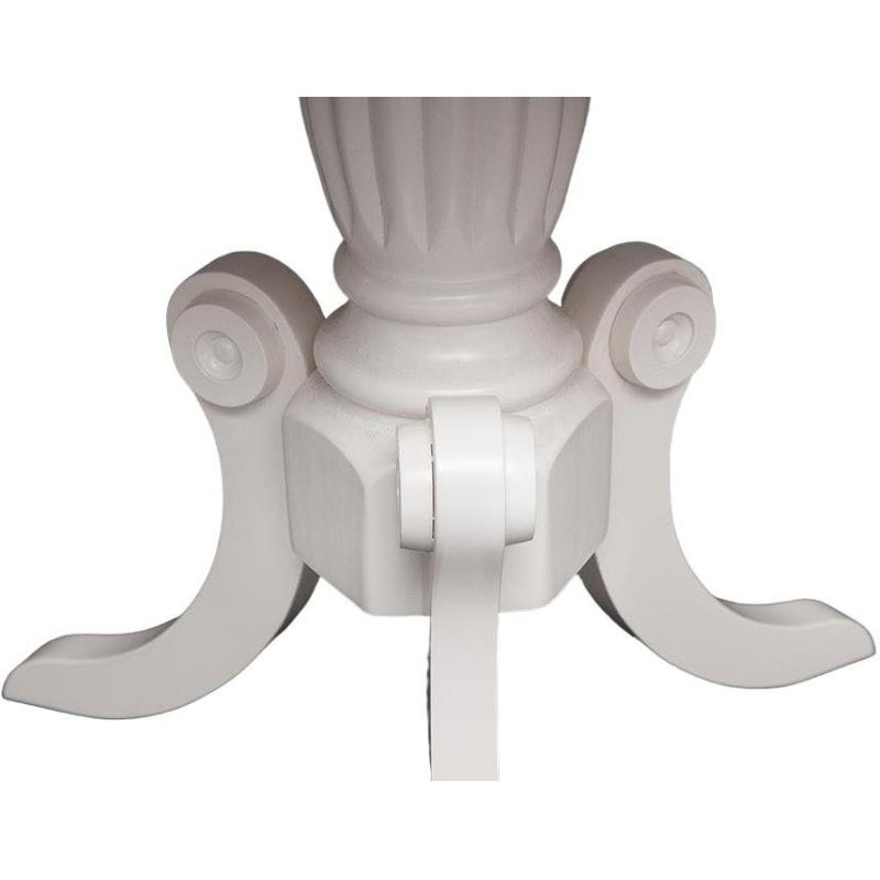 Стол обеденный UT_Moon ( MO-ET ),дерево гевея/мдф, 59х59х55см, ivory white