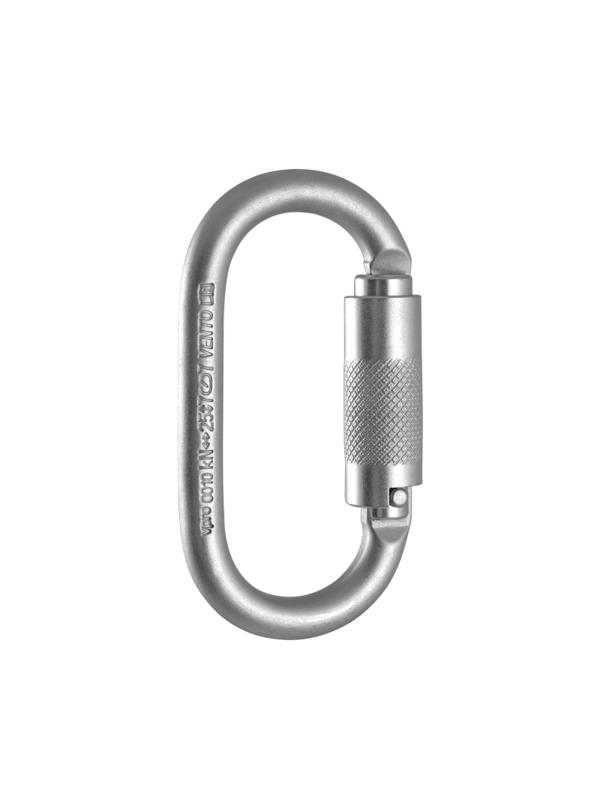 Карабин страховочный Стальной Овал автомат с байонетной муфтой vpro 0010