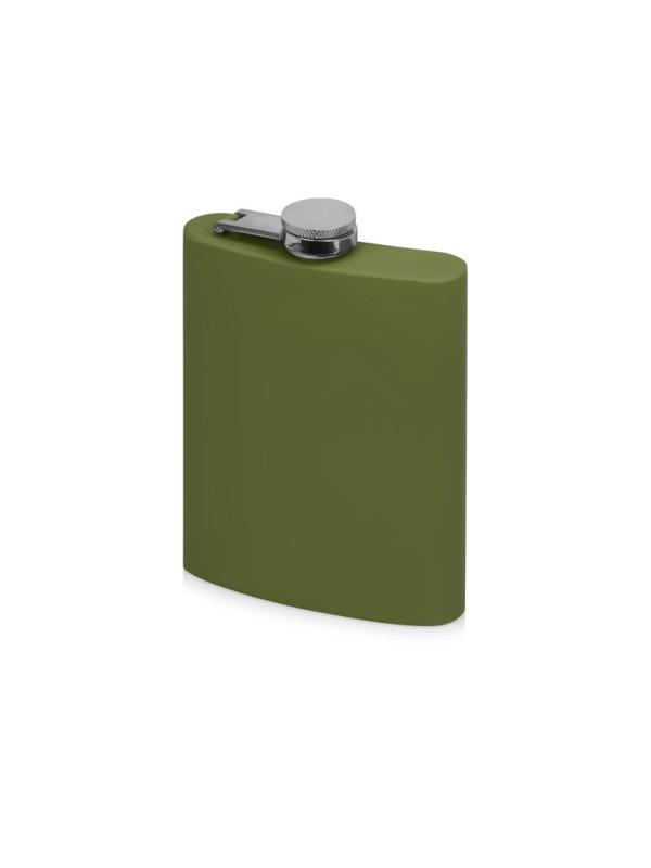 Фляга 'Remarque' soft-touch,зеленый