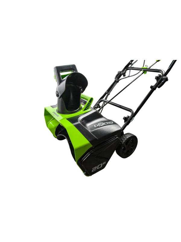 Снегоотбрасыватель аккумуляторный бесщет. Greenworks GD40SB (2600607)