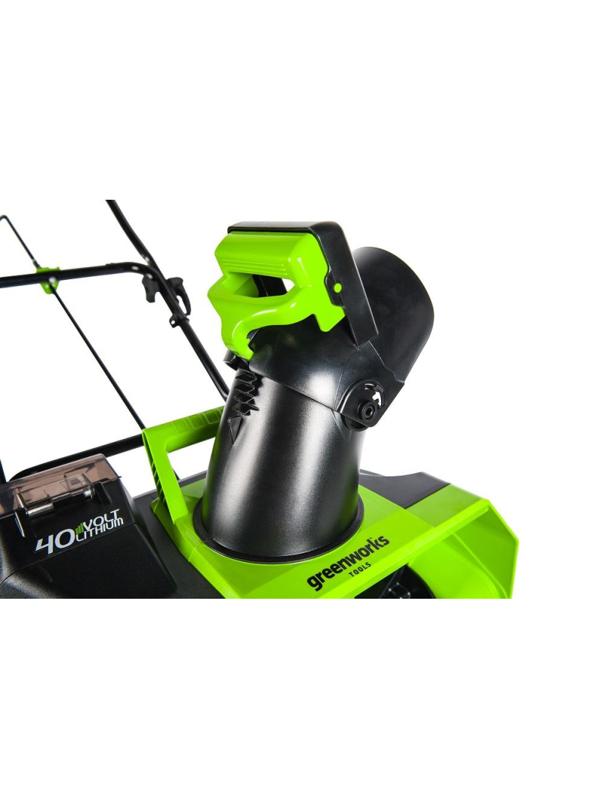 Снегоотбрасыватель аккумуляторный бесщет. Greenworks GD40SB (2600607)