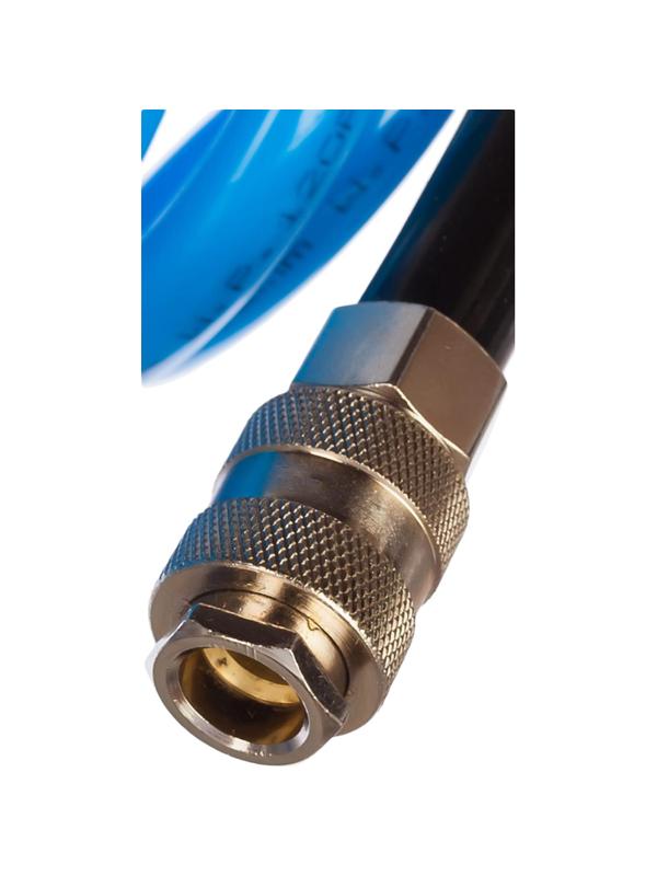 Шланг пневматический спираль FUBAG рапид, полиуретан, 10м, 8x12мм  (170305)