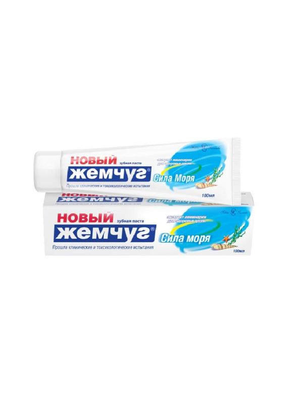 Зубная паста Новый жемчуг Сила Моря 100мл