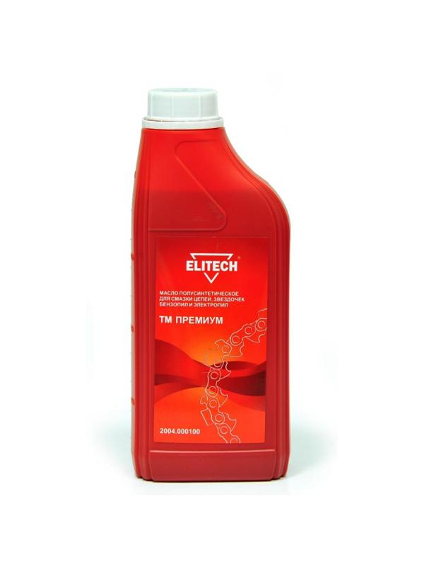 Масло для смазки цепей Премиум 1л ELITECH (2004.000100)