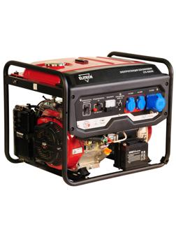 Генератор бензиновый ELITECH 5,0 кВт, AVR, электростартер (СГБ 6500Е)