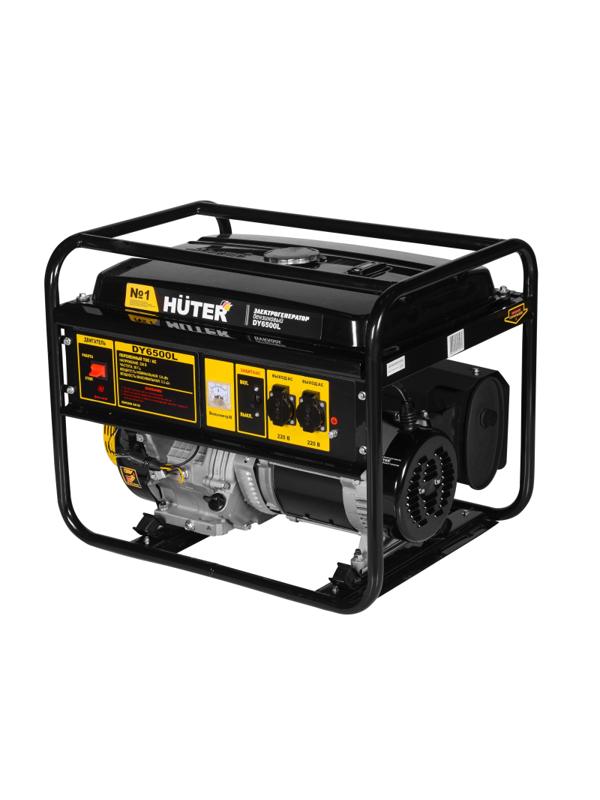 Генератор бензиновый HUTER DY6500L, 5.0кВт (64/1/6)
