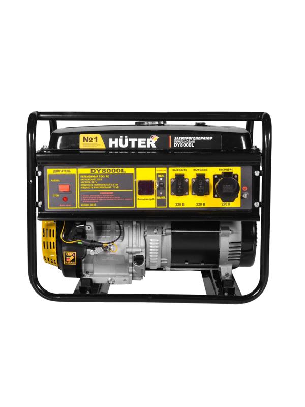Генератор бензиновый HUTER DY8000L, 6.5кВт (64/1/33)