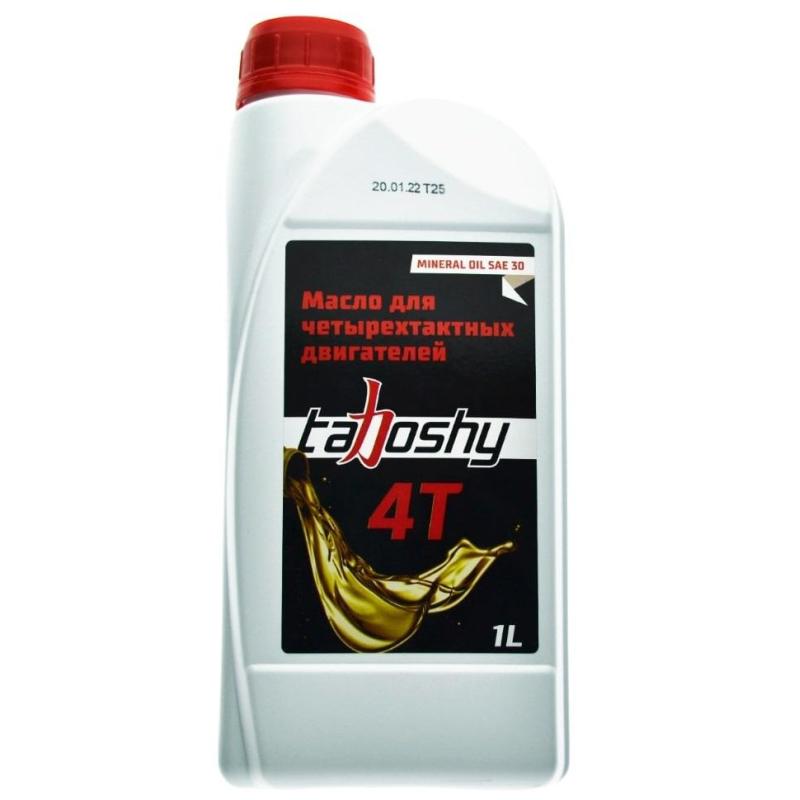 Масло Tahoshy 4Т минеральное SAE 30, 1л, 34-04-010