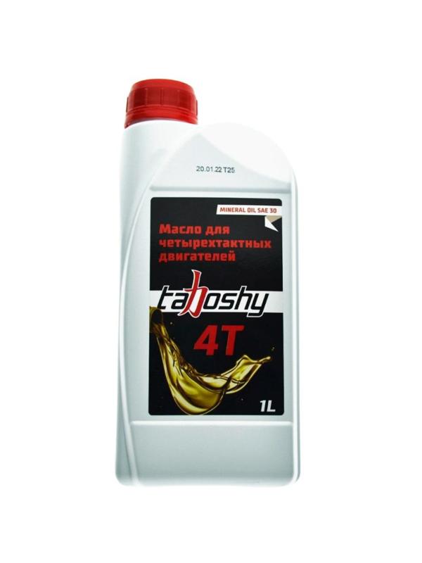 Масло Tahoshy 4Т минеральное SAE 30, 1л, 34-04-010