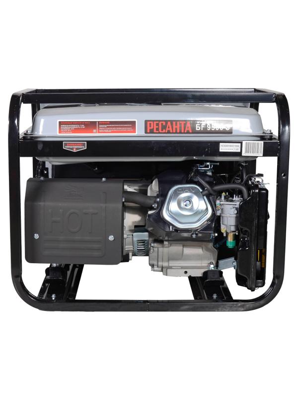Генератор бензиновый РЕСАНТА БГ 9500 Э, 7.5кВт, электростарт (64/1/49)