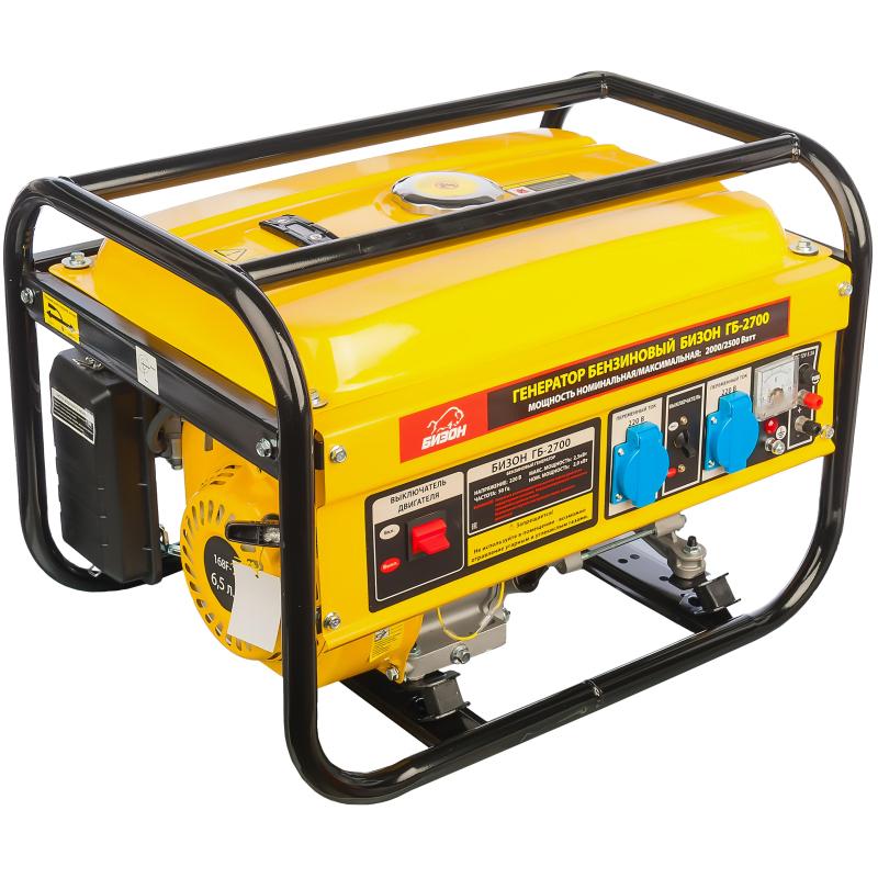 Генератор бензиновый БИЗОН-ГБ-2700, 2.0кВт, AVR