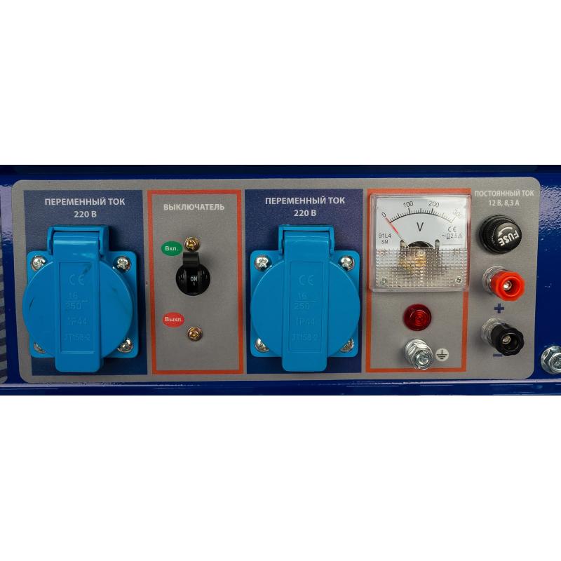 Генератор гибридный (газ-бензин) СПЕЦ-HG-2700 2,2кВт, ручной стартер