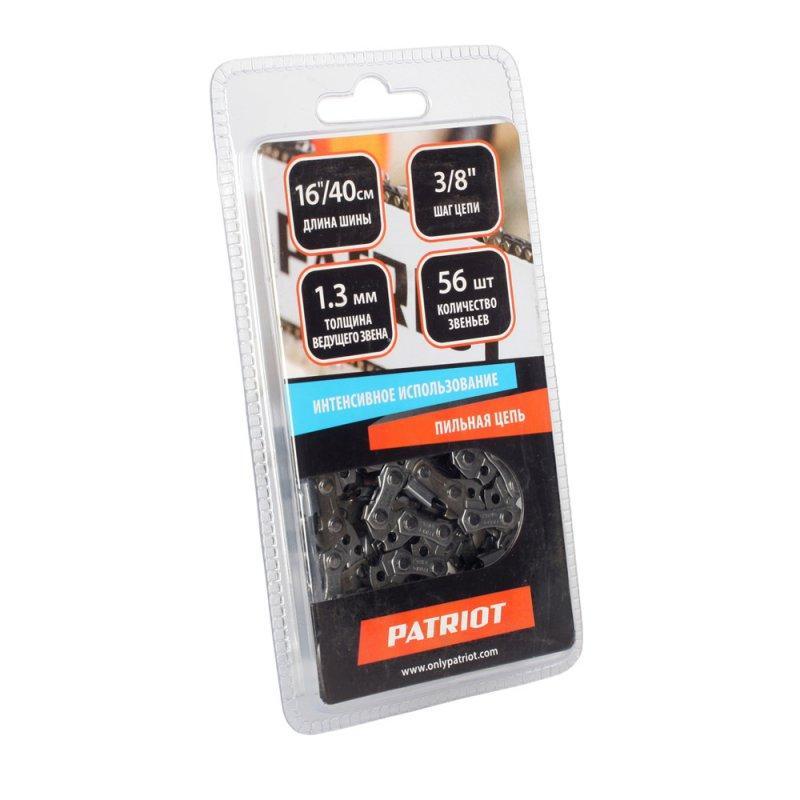 Цепь PATRIOT 91VS-56E, 3/8 1.3мм 56 звеньев (862381356)