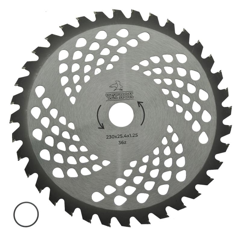 Диск Чеглок для триммера 230х25.4х36 Standart, п/к 25.4х22, (50) 16-02-133