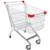 Тележка покупательская SM_ А 60 БДСПОП красный пластик