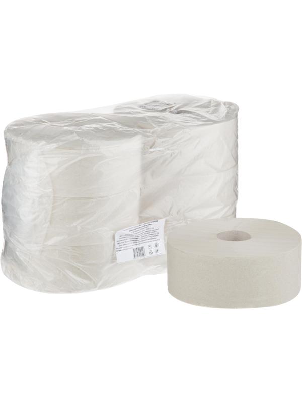 Бумага туалетная д/дисп 1сл 525м натур 6рул/уп Элементари