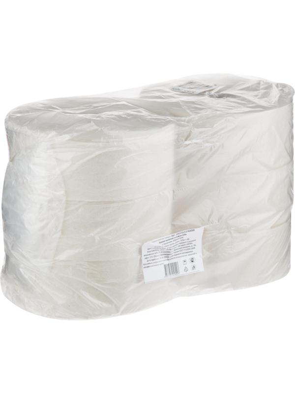 Бумага туалетная д/дисп 1сл 525м натур 6рул/уп Элементари