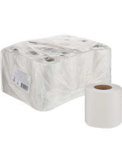 Бумага туалетная втулка 2сл 20м 100% цел 24рул/уп Элементари