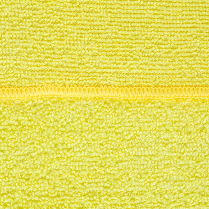 Салфетки хозяйственные из микрофибры 40х50см 220г/м2 желтый 50шт/уп