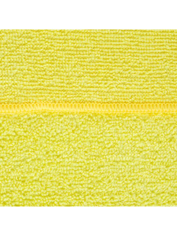 Салфетки хозяйственные из микрофибры 40х50см 220г/м2 желтый 50шт/уп